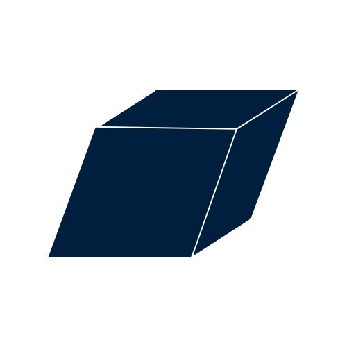 Forma Geométrica: Romboedro